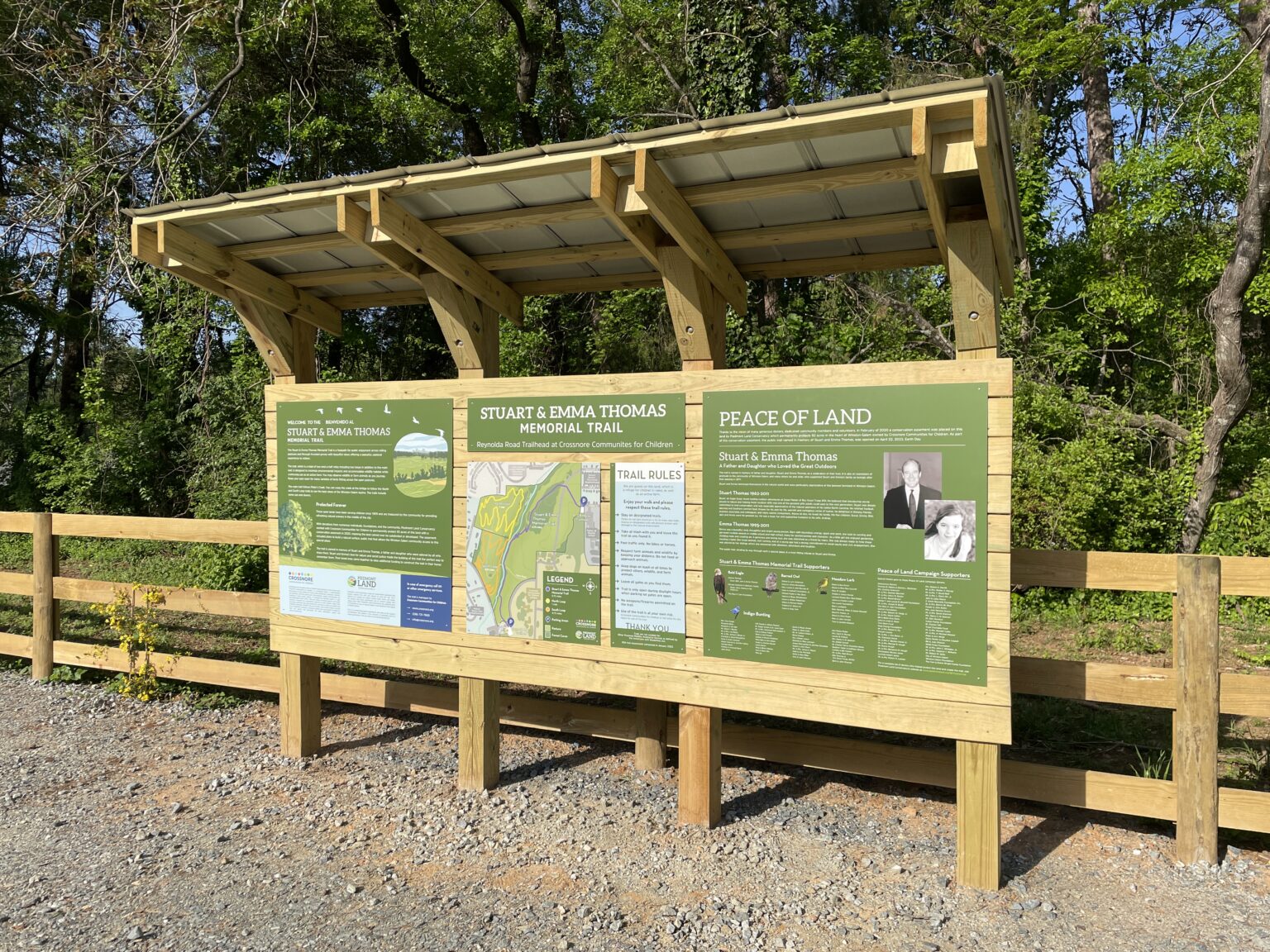 Stuart & Emma Thomas Memorial Trail - Piedmont Land Conservancy