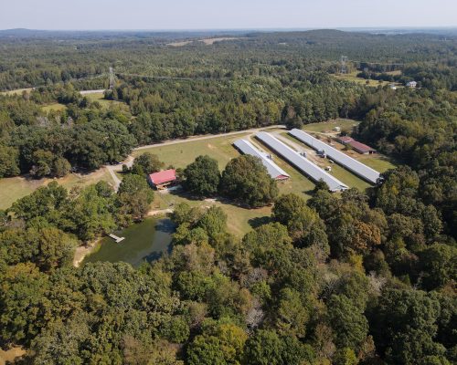 Aerial View of a portion of Savannah Farms