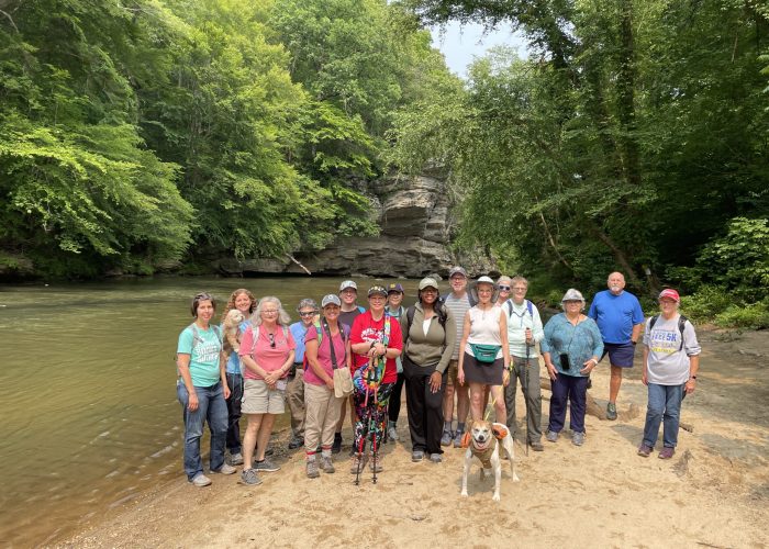 Slow Hikers Club at Riverbluffs Trail